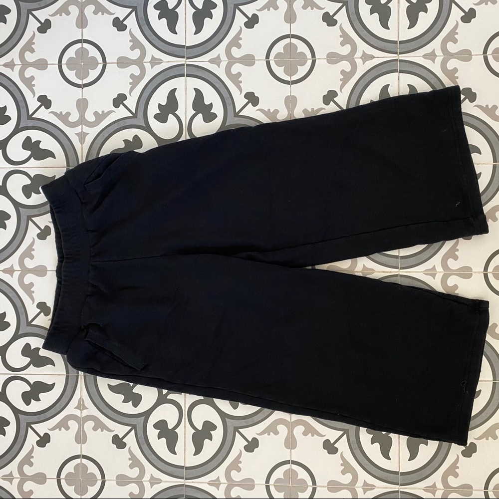 Wilfred cropped wide leg sweat pants